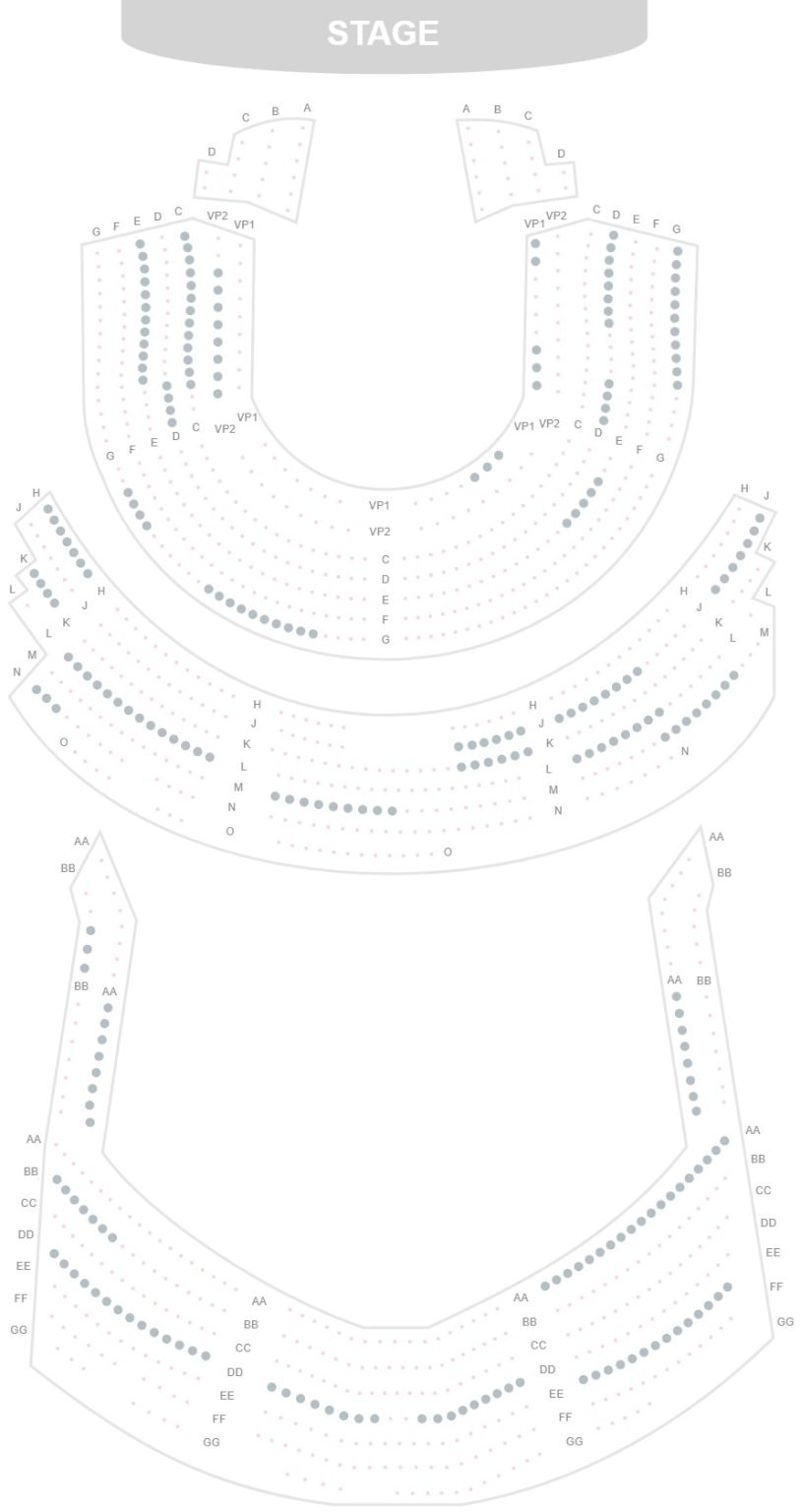 New York New York Theater Seating Chart Full Guide